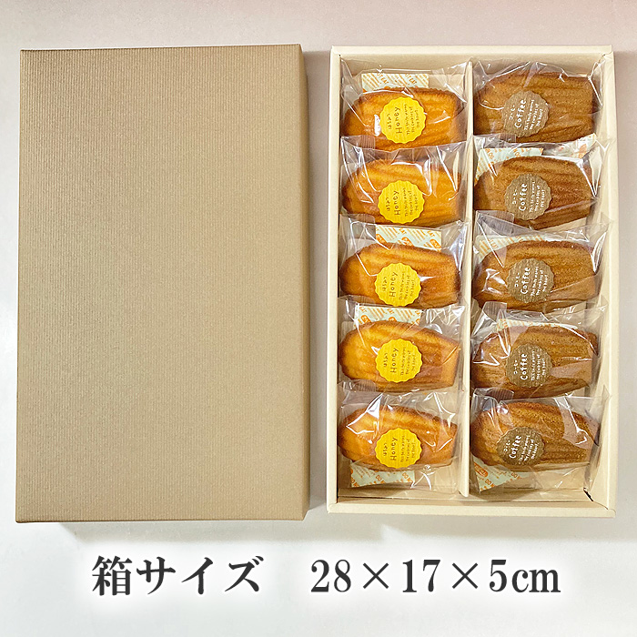 上部マドレーヌ2種類 10個入